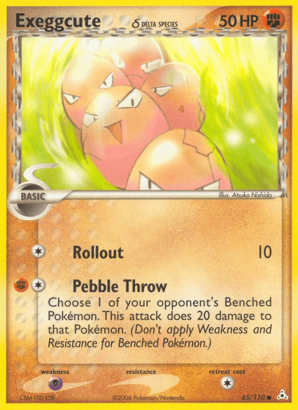 Exeggcute δ — EX Holon Phantoms 65/110