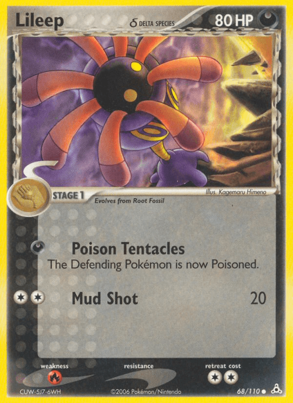 Lileep δ — EX Holon Phantoms 68/110