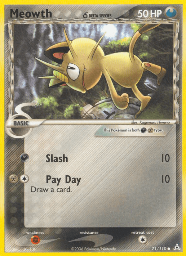 Meowth δ — EX Holon Phantoms 71/110