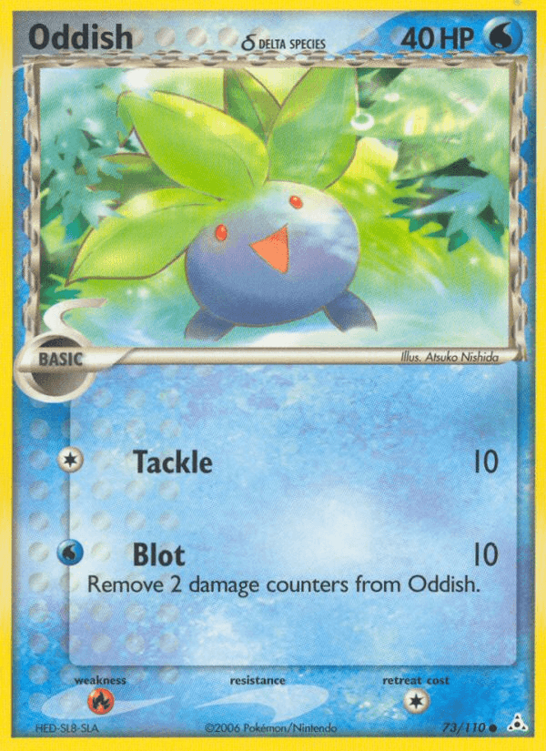 Oddish δ — EX Holon Phantoms 73/110