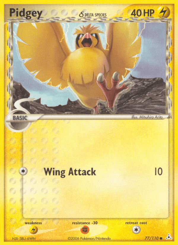 Pidgey δ — EX Holon Phantoms 77/110
