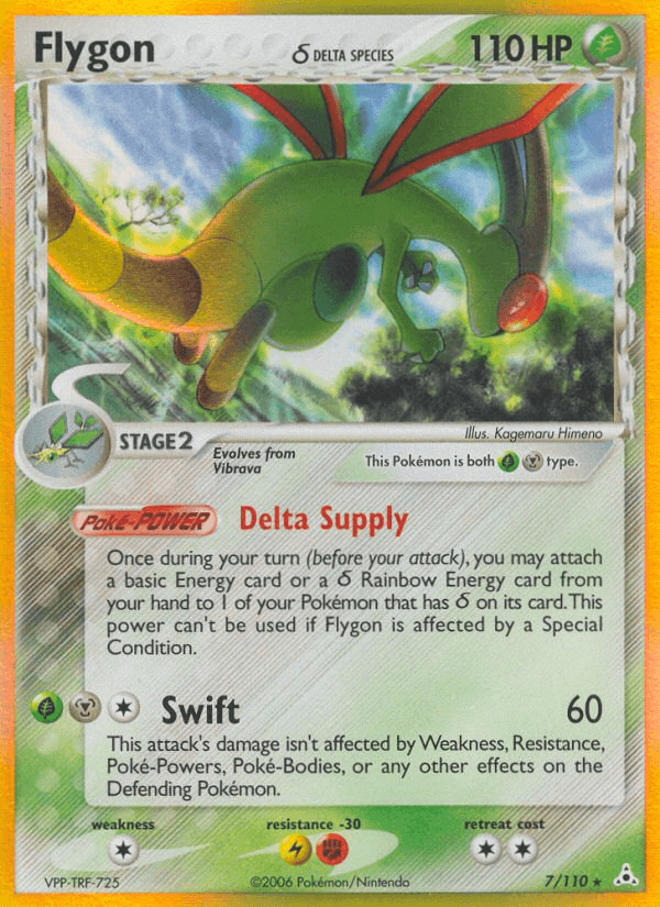 Flygon δ — EX Holon Phantoms 7/110