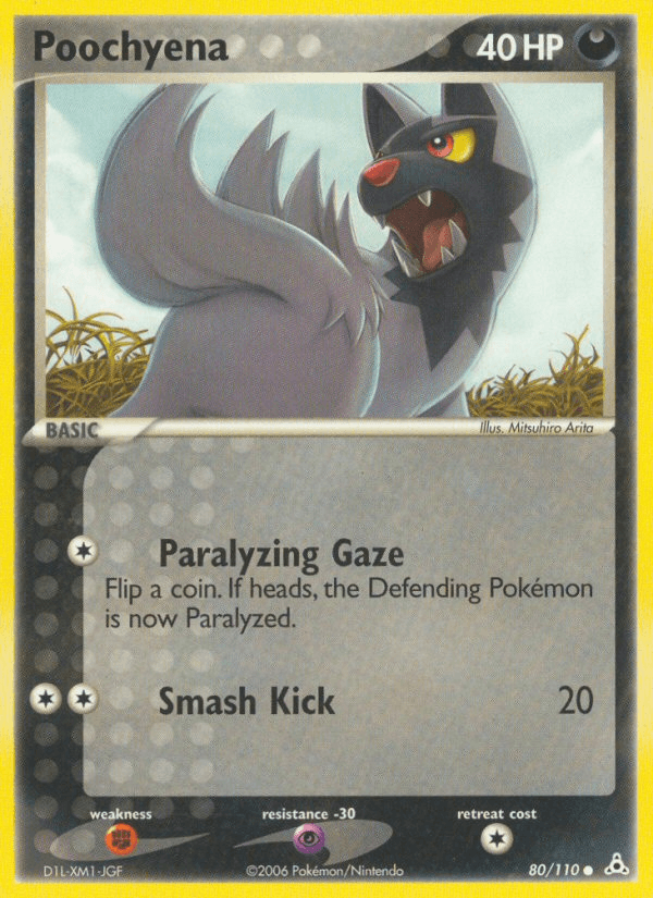 Poochyena — EX Holon Phantoms 80/110