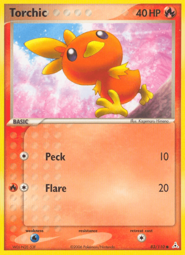 Torchic — EX Holon Phantoms 83/110