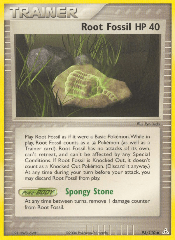Root Fossil — EX Holon Phantoms 93/110