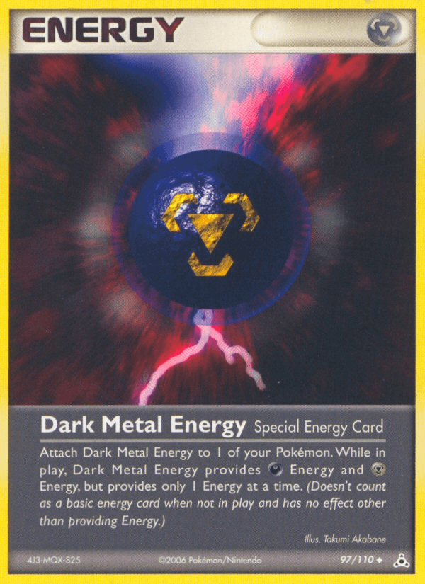 Dark Metal Energy — EX Holon Phantoms 97/110