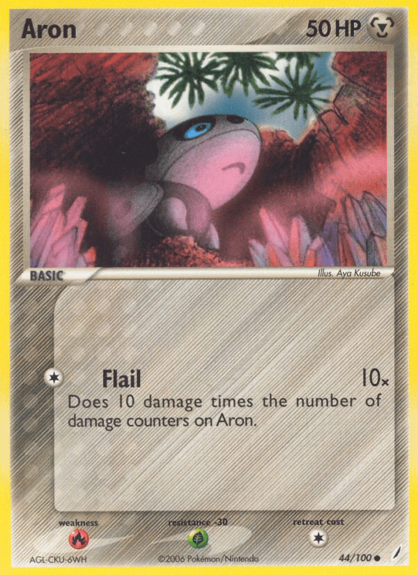 Aron — EX Crystal Guardians 44/100