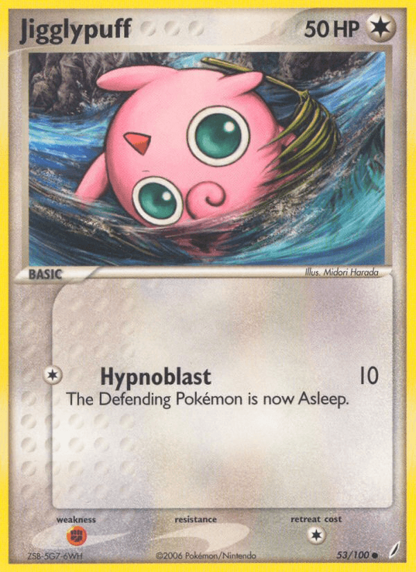 Jigglypuff — EX Crystal Guardians 53/100