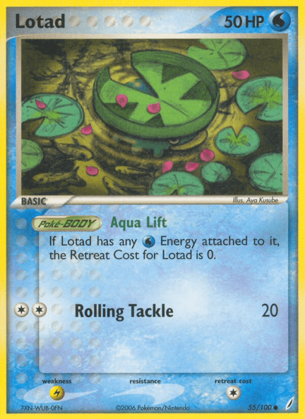 Lotad — EX Crystal Guardians 55/100