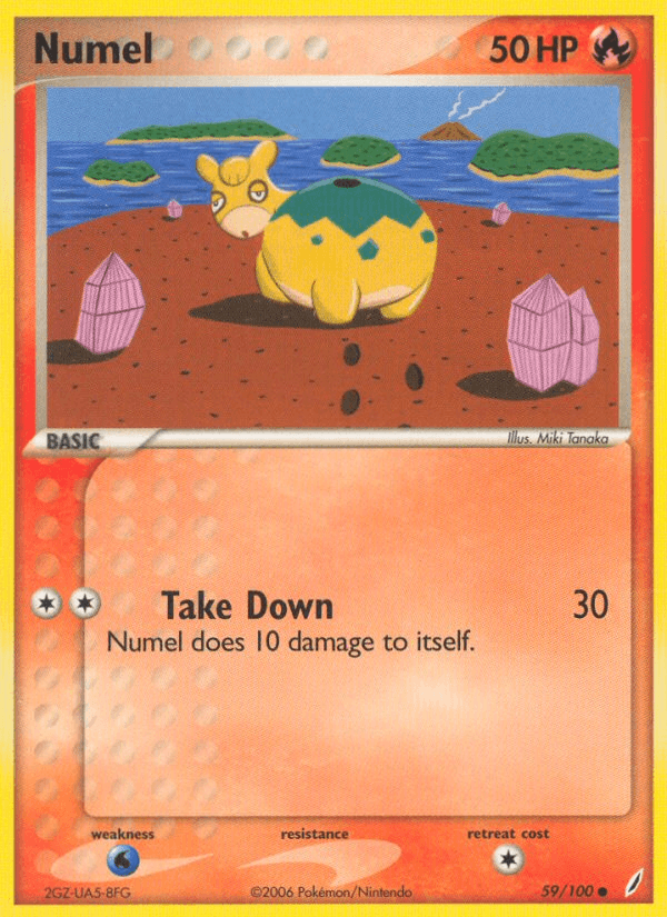 Numel — EX Crystal Guardians 59/100