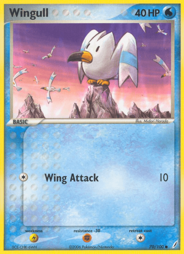 Wingull — EX Crystal Guardians 70/100
