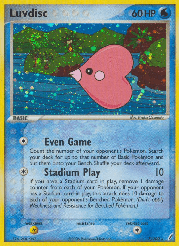 Luvdisc — EX Crystal Guardians 7/100