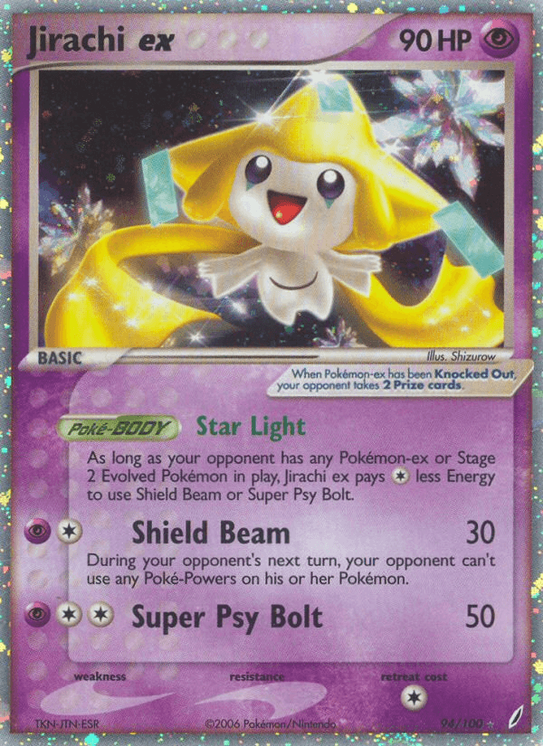 Jirachi ex — EX Crystal Guardians 94/100