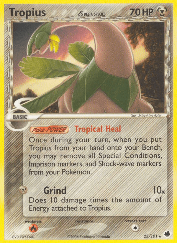Tropius δ — EX Dragon Frontiers 23/101