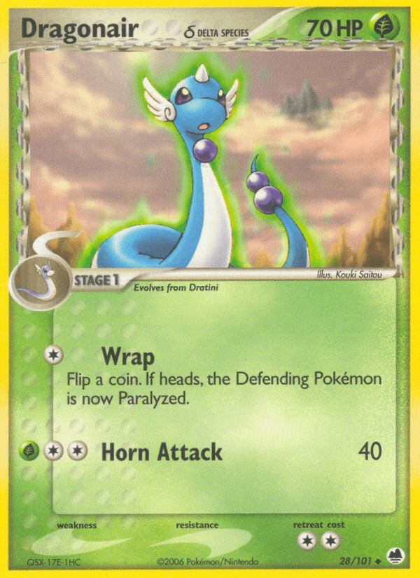 Dragonair δ — EX Dragon Frontiers 28/101