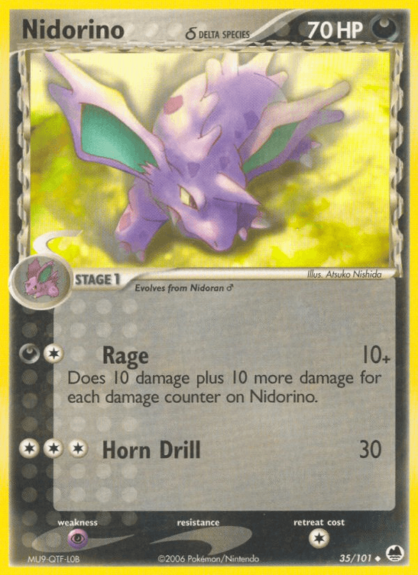 Nidorino δ — EX Dragon Frontiers 35/101