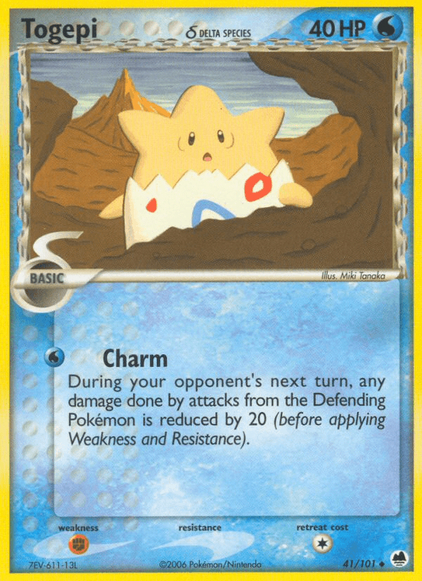 Togepi δ — EX Dragon Frontiers 41/101