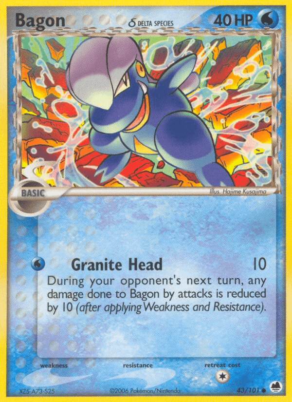 Bagon δ — EX Dragon Frontiers 43/101