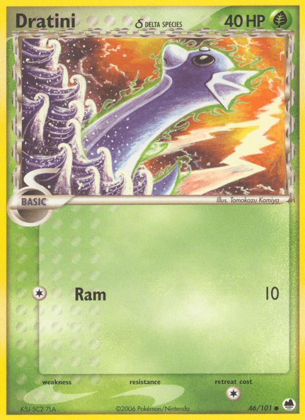 Dratini δ — EX Dragon Frontiers 46/101