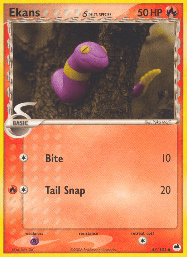 Ekans δ — EX Dragon Frontiers 47/101