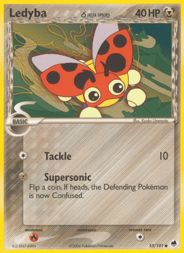 Ledyba δ — EX Dragon Frontiers 53/101