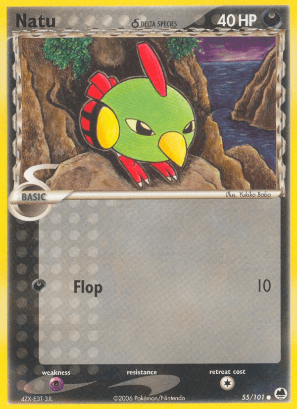 Natu δ — EX Dragon Frontiers 55/101