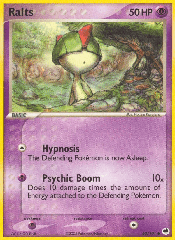 Ralts — EX Dragon Frontiers 60/101