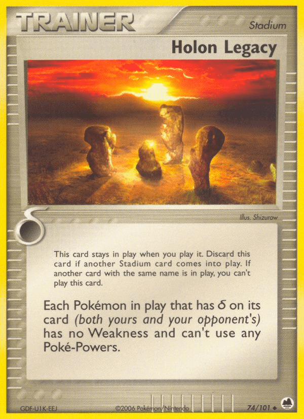 Holon Legacy — EX Dragon Frontiers 74/101