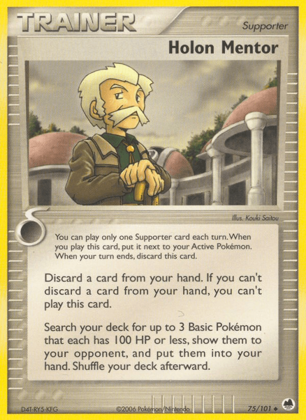 Holon Mentor — EX Dragon Frontiers 75/101