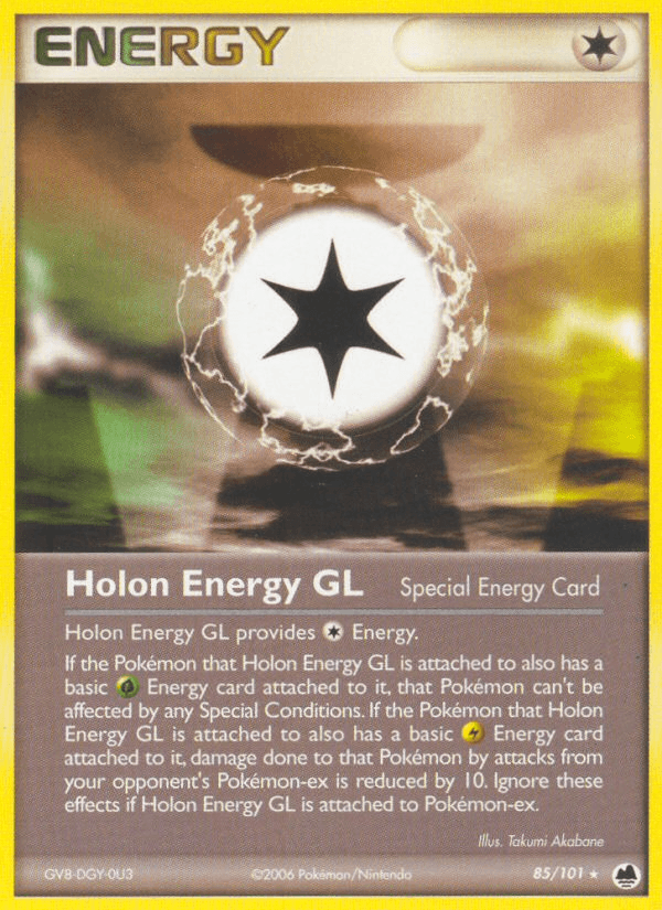 Holon Energy GL — EX Dragon Frontiers 85/101