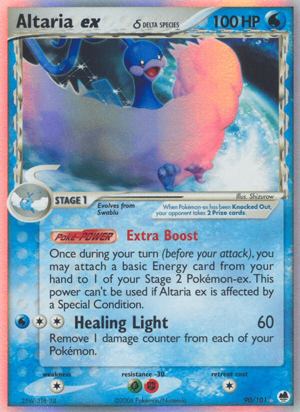 Altaria ex δ — EX Dragon Frontiers 90/101