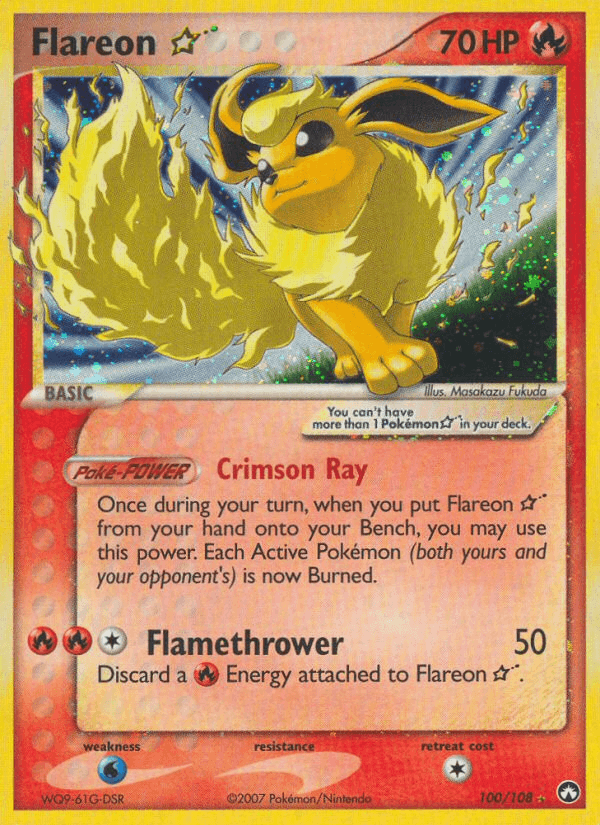 Flareon — Gold Star 100/108