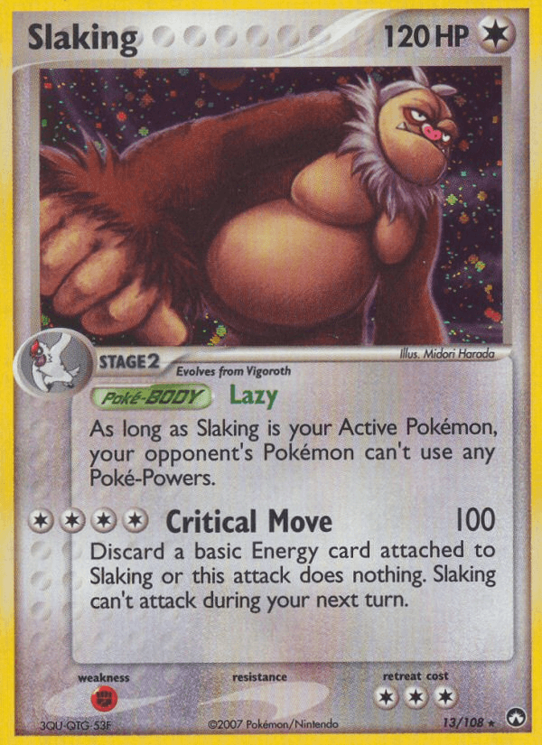 Slaking — EX Power Keepers 13/108
