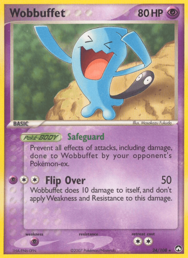 Wobbuffet — EX Power Keepers 24/108