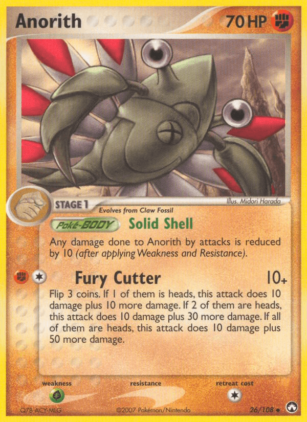 Anorith — EX Power Keepers 26/108