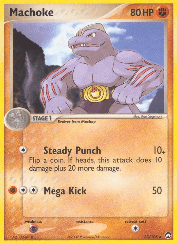 Machoke — EX Power Keepers 33/108