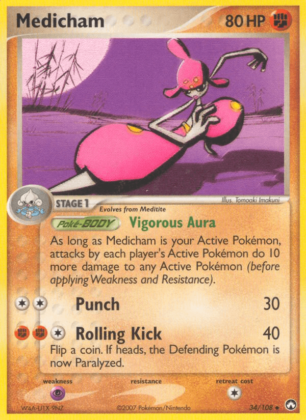 Medicham — EX Power Keepers 34/108