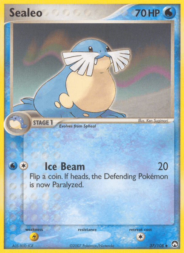 Sealeo — EX Power Keepers 37/108