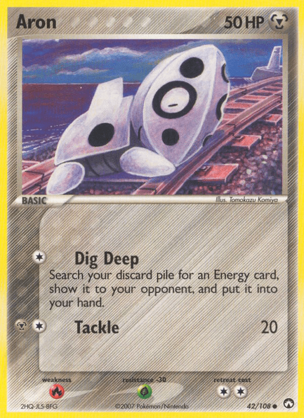 Aron — EX Power Keepers 42/108
