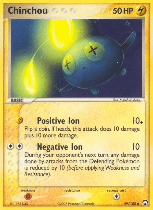 Chinchou — EX Power Keepers 49/108