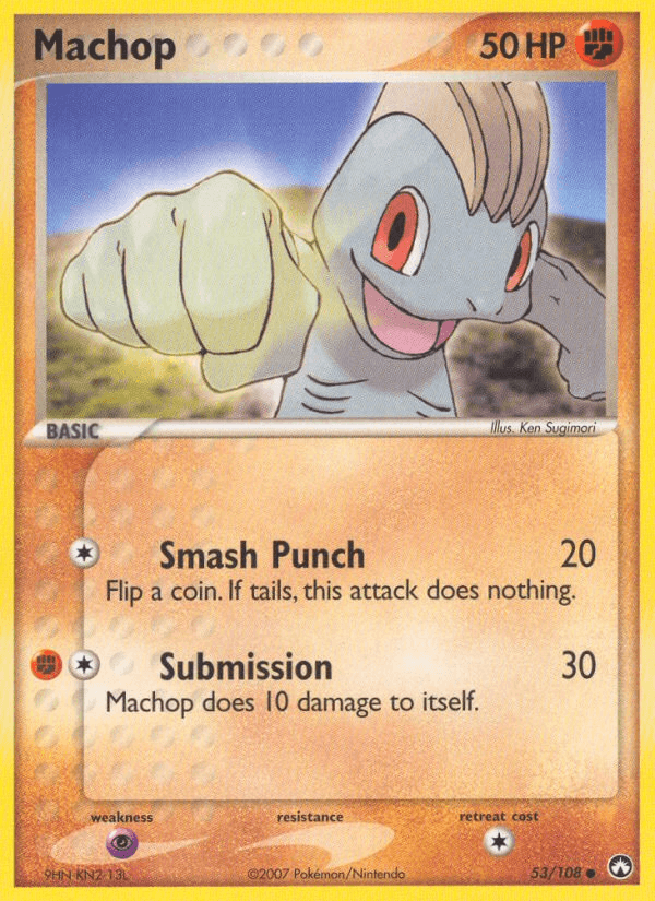Machop — EX Power Keepers 53/108