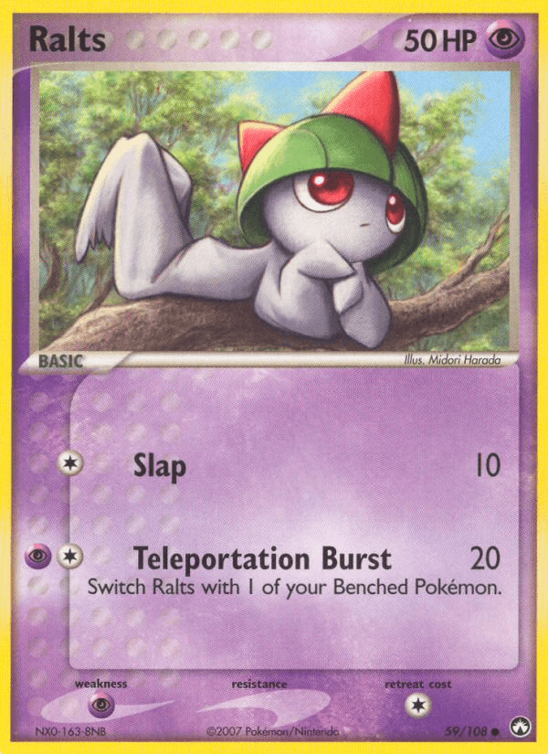 Ralts — EX Power Keepers 59/108