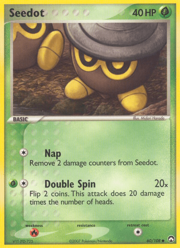 Seedot — EX Power Keepers 60/108