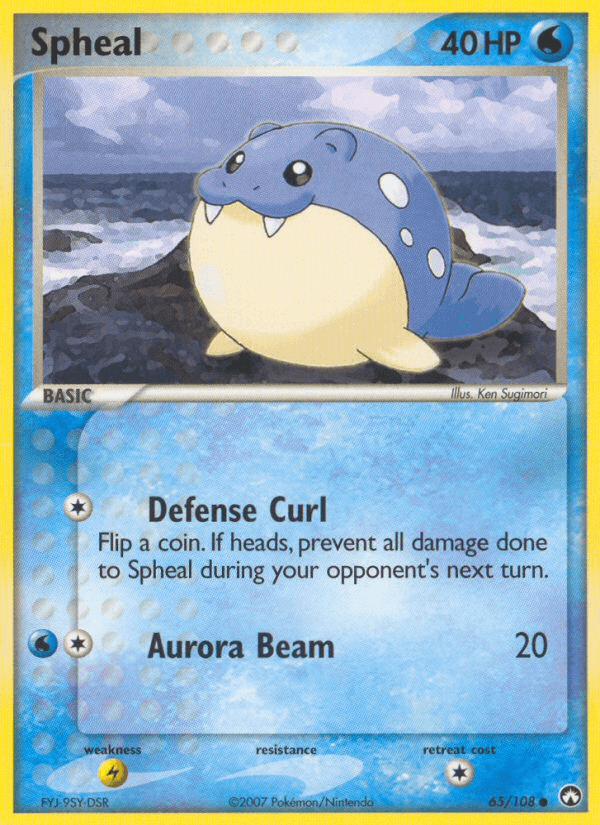 Spheal — EX Power Keepers 65/108