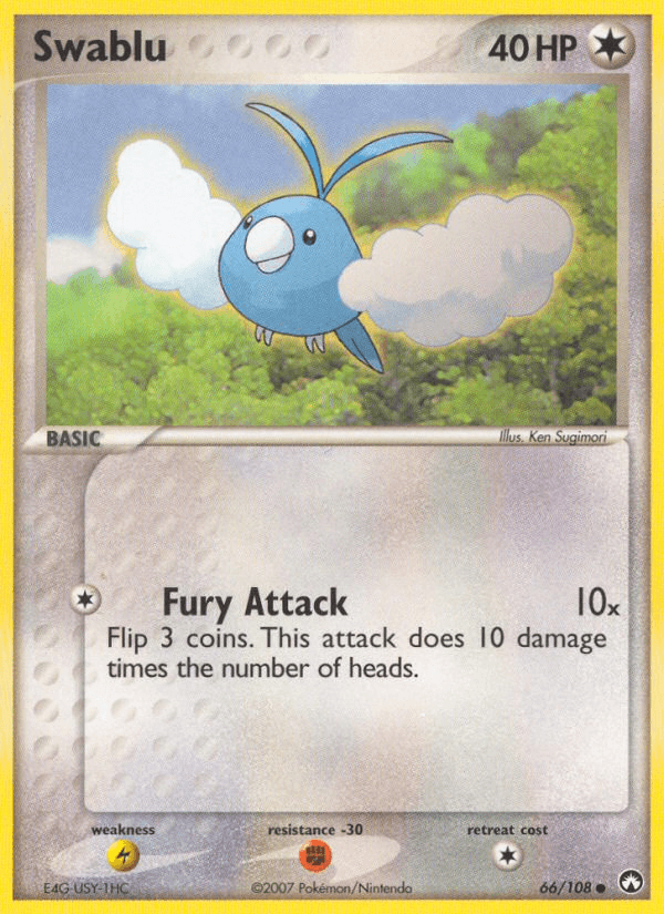 Swablu — EX Power Keepers 66/108