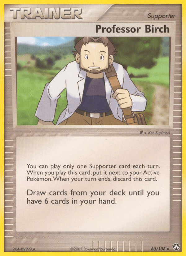 Professor Birch — EX Power Keepers 80/108