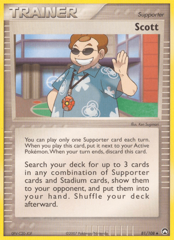 Scott — EX Power Keepers 81/108