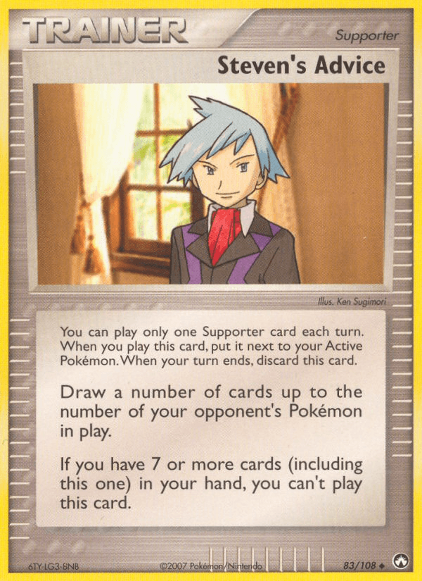 Steven's Advice — EX Power Keepers 83/108