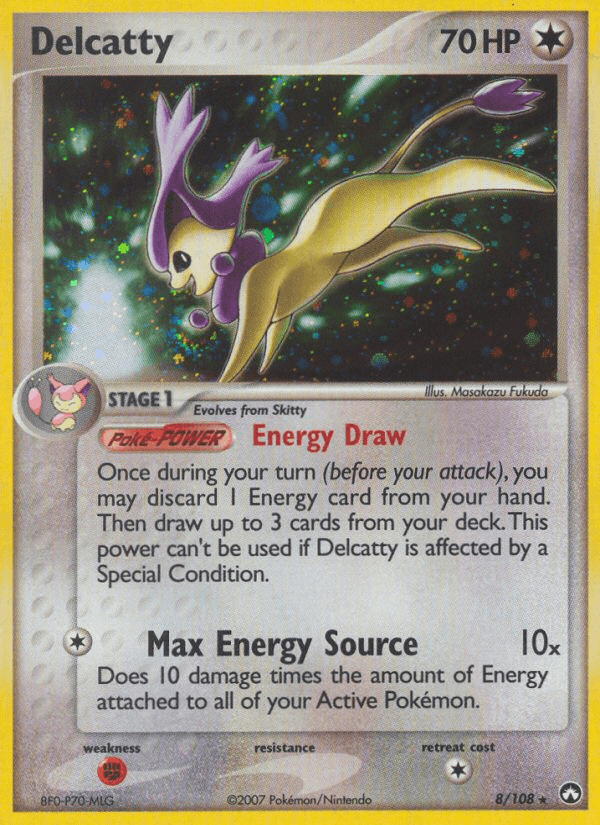 Delcatty — EX Power Keepers 8/108