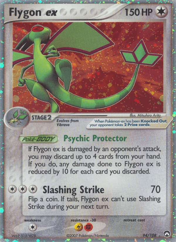 Flygon ex — EX Power Keepers 94/108